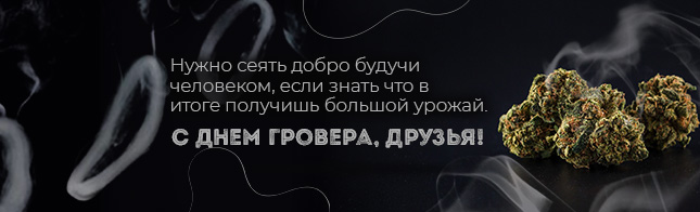 Нужно сеять добро будучи человеком, если знать, что в итоге получишь большой урожай. С Днем Гровера, друзья!